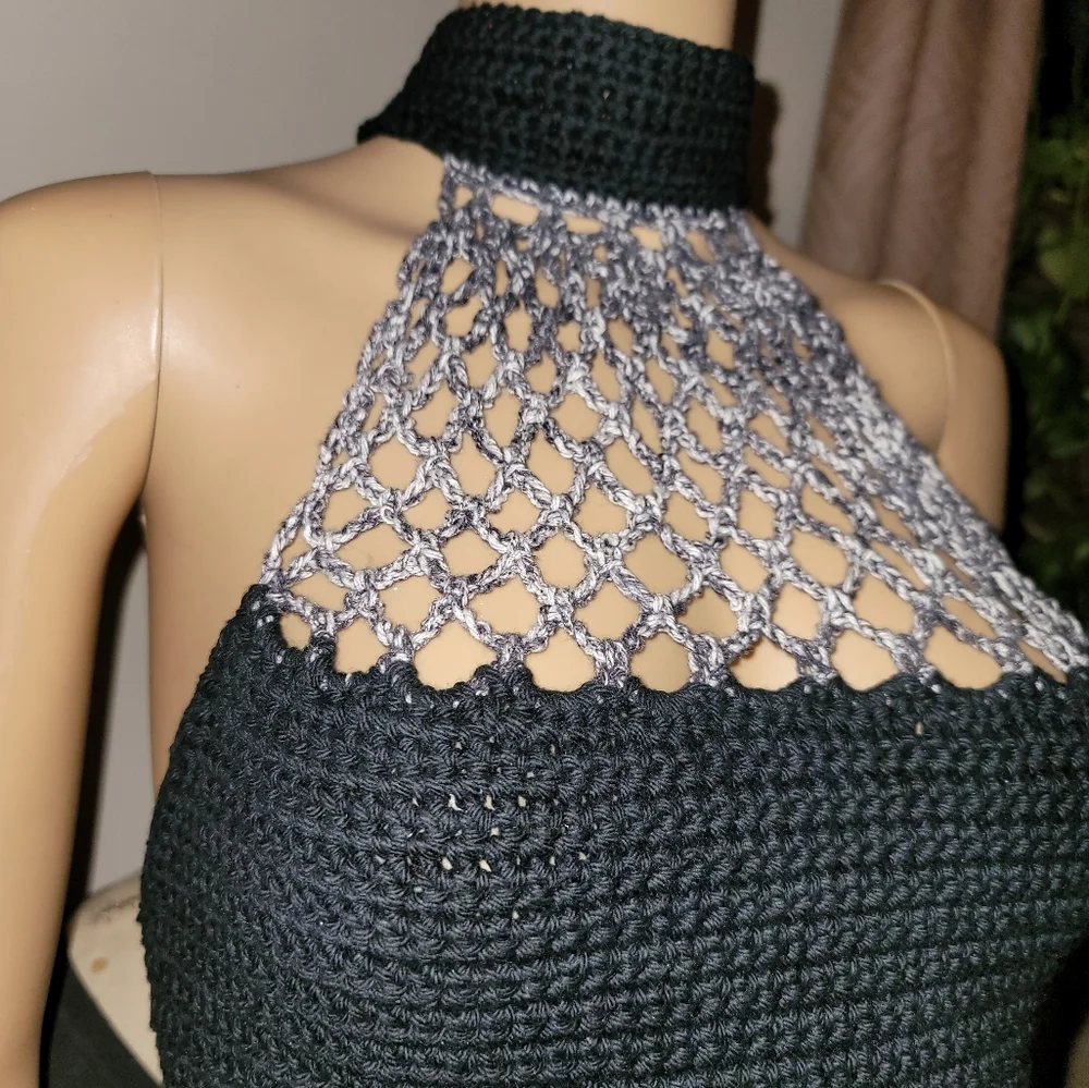 Crochet halter top - Picture 2 of 2